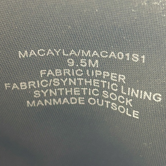 Steve Madden Macayla Black Fabric Upper Block Heel Boots Women’s 9.5M NIB - Picture 9 of 10